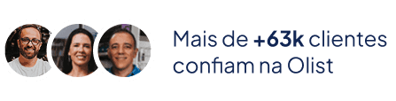 Mais de 63k clientes confiaram na Olist